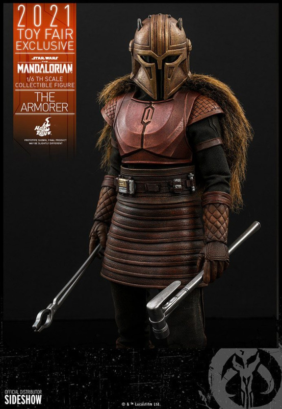 Star Wars The Mandalorian Action Figure 1/6 The Armorer 2021 Toy Fair Exclusive 29 cm 10