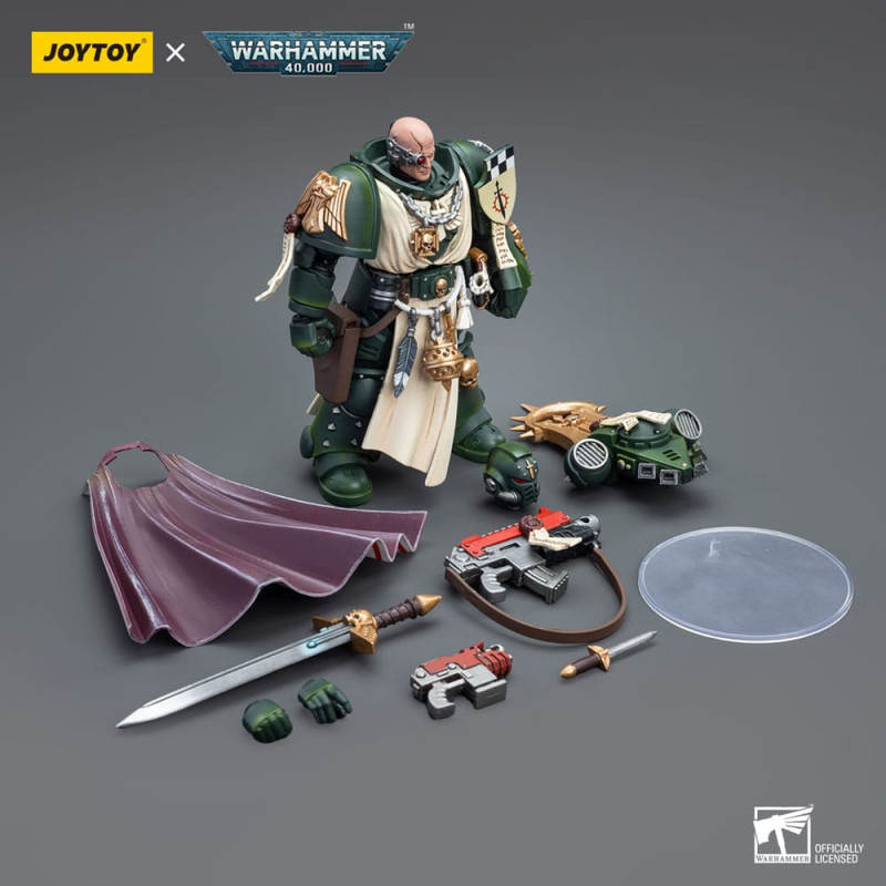 Warhammer 40k Action Figure 1/18 Dark Angels Master with Power Fist 12 cm 13