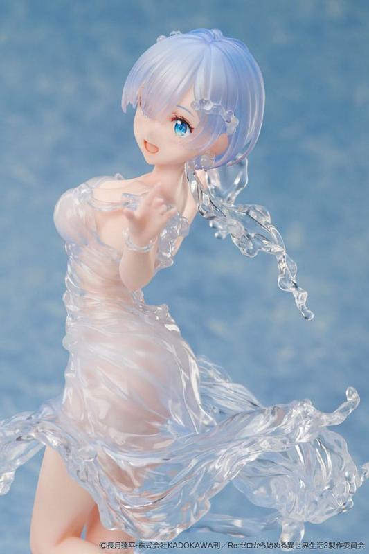 Re:Zero Starting Life in Another World PVC Statue 1/7 Rem Aqua Dress 23 cm