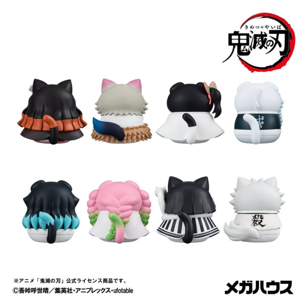 Demon Slayer: Kimetsu no Yaiba Mega Cat Project PVC Figures 8-Pack 6 cm (with gift) 13