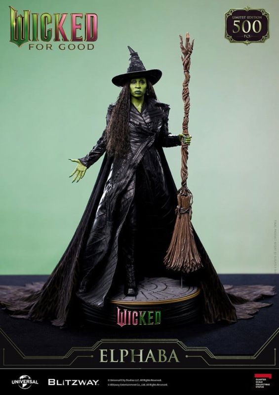 Wicked 2: For Good Superb Scale Statue 1/4 Elphaba 56 cm 8