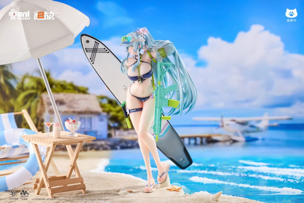 Girls' Frontline 2: Exilium Statue 1/7 HK416 Cerulean Breaker 24 cm 2