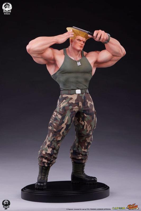 Street Fighter 6 PVC Statue 1/4 Guile Deluxe Edition 50 cm 10