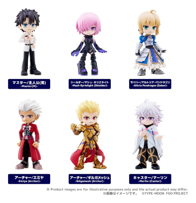Fate/Grand Order PalVerse Mini Figures vol.1 Blind Box Display (6) 10