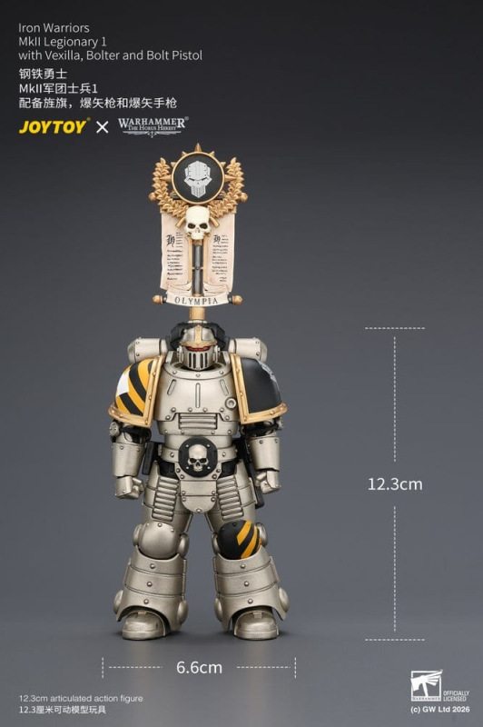 Warhammer The Horus Heresy Action Figure Iron Warriors MkII Legionary 1 12 cm 14