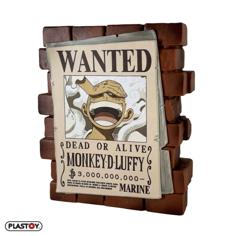 One Piece Coin Bank Luffy Wanted 2