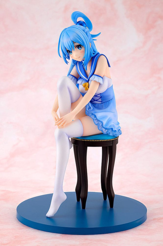 Konosuba God's blessing on this wonderful world! PVC Statue Aqua: Light Novel 10th Anniversary Ver. 3