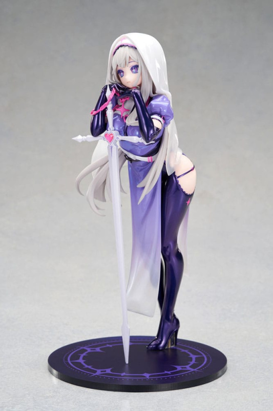 Muse Dash Limepie Series PVC Statue 1/8 Nun Marija Ver. 22 cm 6