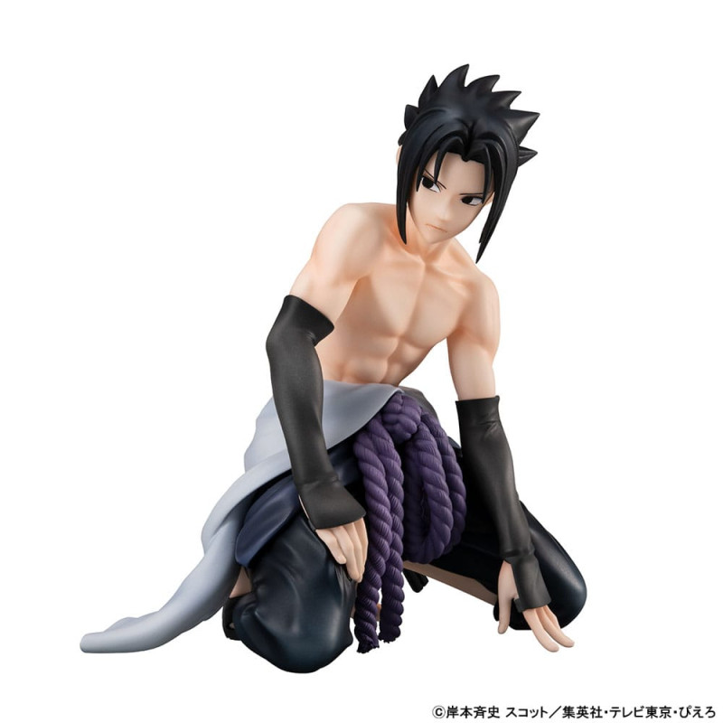 Naruto Shippuden G.E.M. Series PVC Statue Sasuke Palm Size 12 cm 5