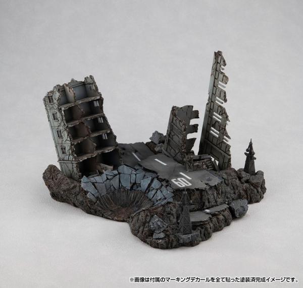 Mobile Suit Gundam Realistic Model Series Diorama G Structure GS02M The abandoned buildings in New Y