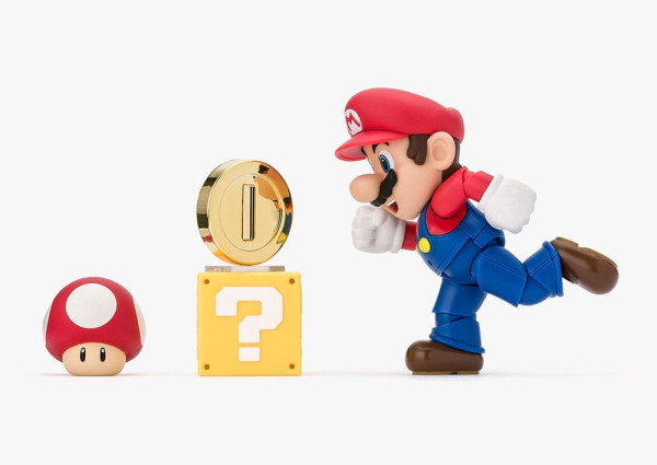 Super Mario S.H. Figuarts Action Figure Super Mario 10 cm 1