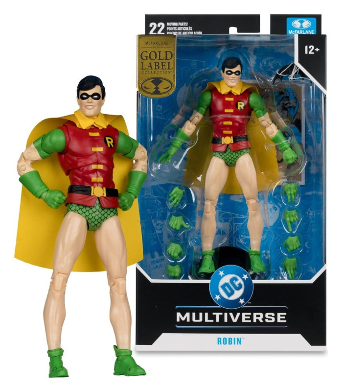 DC Multiverse Action Figure Robin (Silver Age) (Gold Label) 17 cm 3