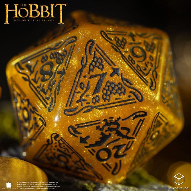 The Hobbit Spindown Jumbo Die Solaris TCG D20 2
