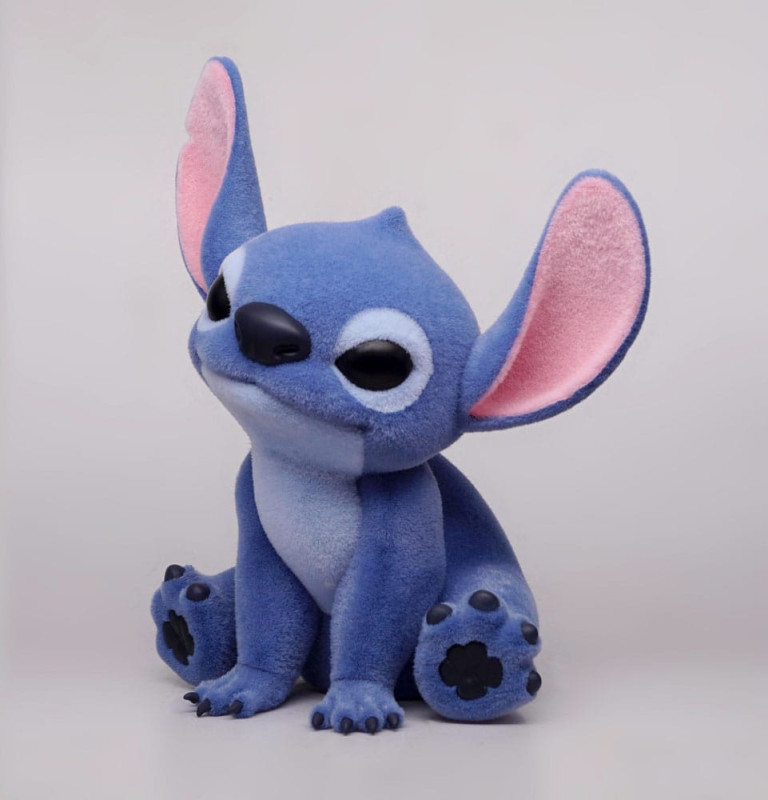 Stitch The Movie Figural Bank Stitch The Movie (with special Flocking) 20 cm 2