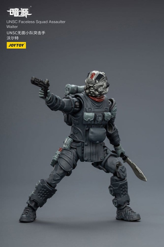 Dark Source Action Figure 1/25 UNSC Faceless Squad 8 cm 5