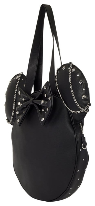 Minnie Mouse by Loungefly Canvas Tote Bag Studs & Chains 3