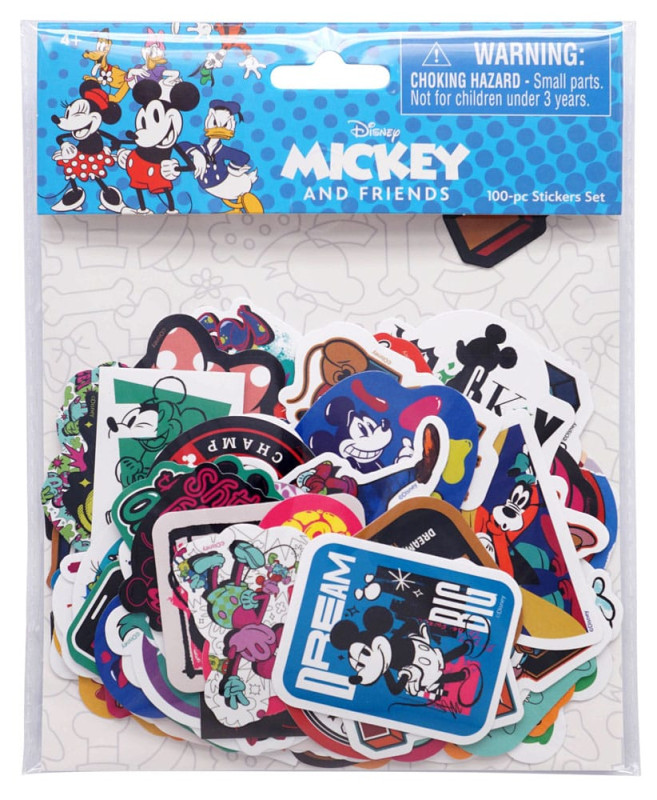 Mickey & Friends Sticker set 100 pieces Assortment (20) 1