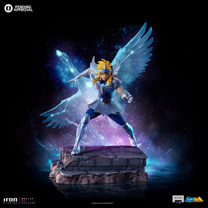 Saint Seiya Scale Statue 1/10 Cygnus Hyoga 19 cm 9