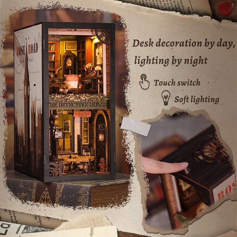 Book Nook Rose Detective Agency 23 x 11 cm 2
