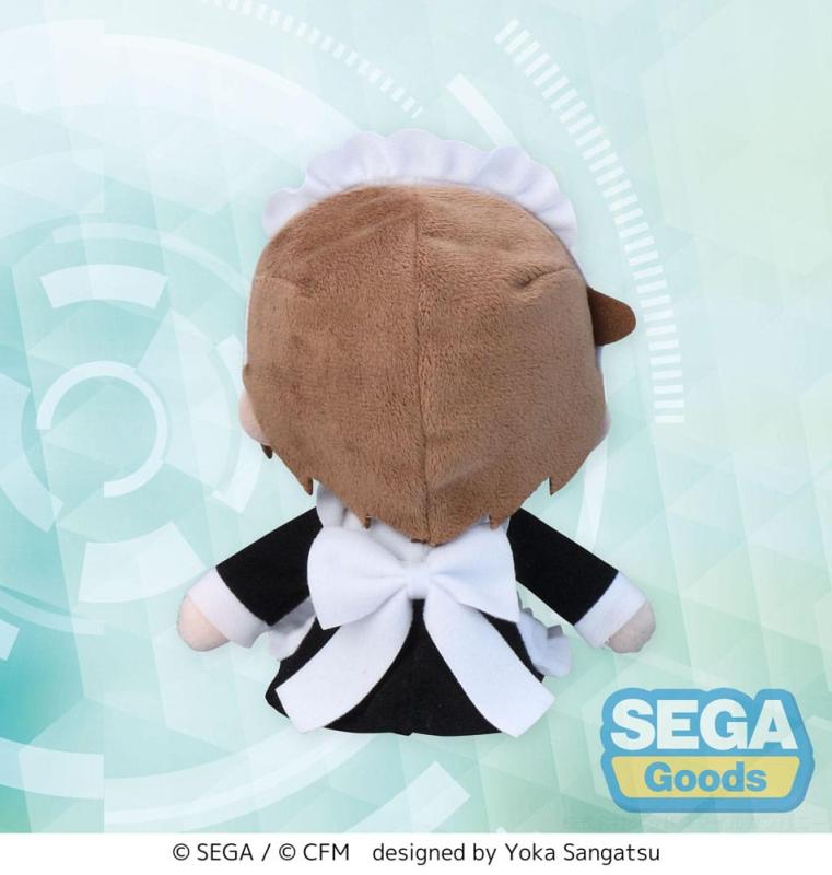 Hatsune Miku Project Diva Arcade Fuwa Petit Mini Plush Figure Meiko Maid Ver. (EX) 16 cm 3