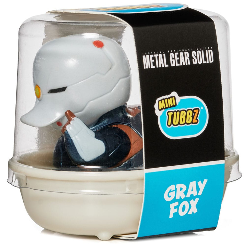 Metal Gear Solid Tubbz Mini PVC Figure Gray Fox 5 cm 6