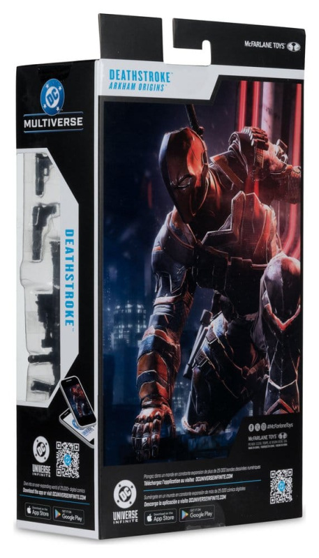 Arkham Origins DC Multiverse Action Figure Deathstroke 19 cm 8