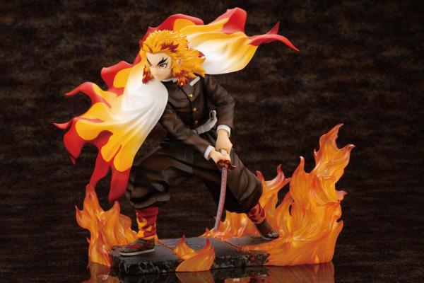 Demon Slayer: Kimetsu no Yaiba ARTFXJ Statue 1/8 Kyojuro Rengoku Bonus Edition 22 cm