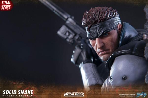 Metal Gear Solid Statue Solid Snake 44 cm 8