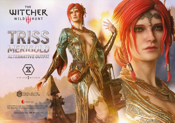 The Witcher 3: Wild Hunt Real Elite Masterline Series Statue 1/4 Triss Merigold Bonus Version 52 cm 1