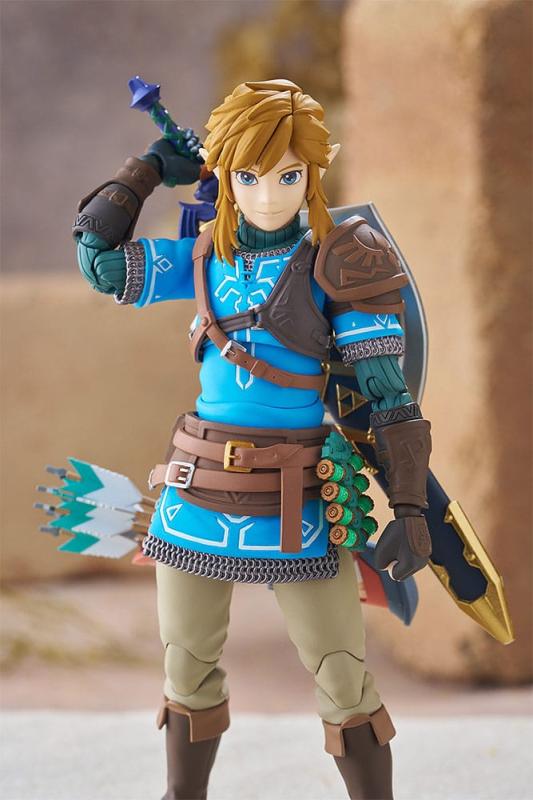 The Legend of Zelda Tears of the Kingdom Figma Action Figure Link Tears of the Kingdom Ver. DX Editi 12