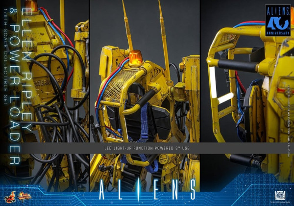 Alien Movie Masterpiece Figure Set 1/6 Ellen Ripley and Power Loader 52 cm 13