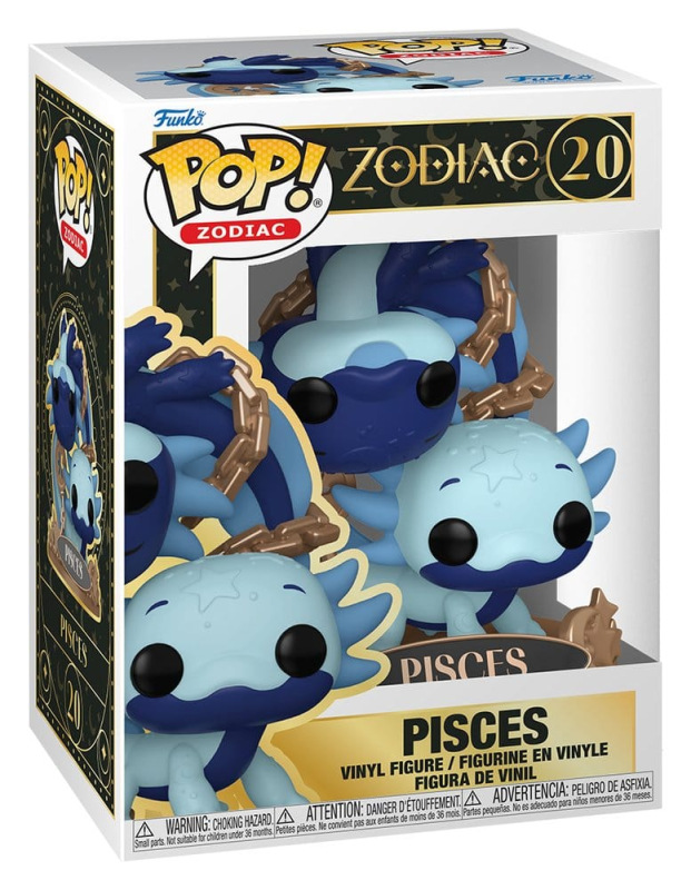 Zodiac POP! Zodiac Vinyl Figures Pisces 9 cm 1