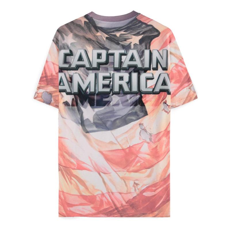 Captain Amerca Brave New World T-Shirt Digital American 1