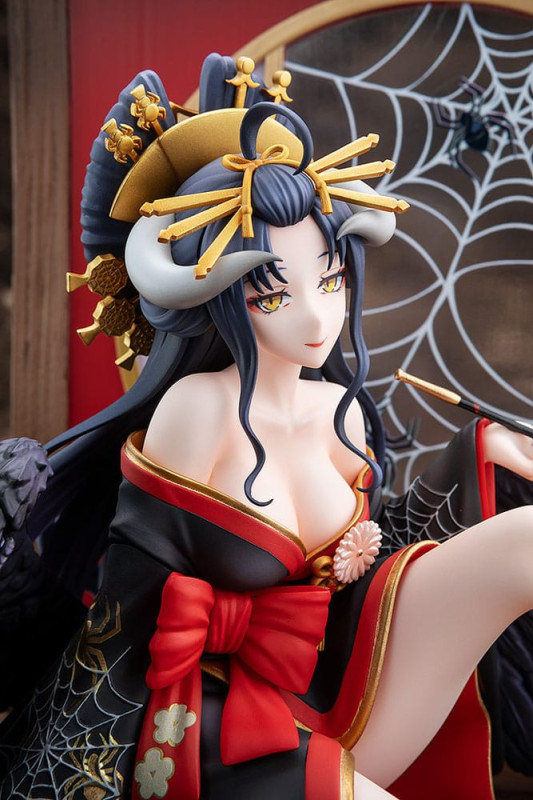 Overlord Statue 1/7 Albedo Splendid Kimono Ver. 27 cm 5