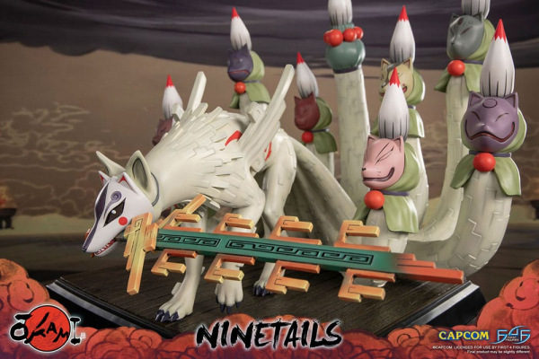 Okami Statue Ninetails 51 cm 10