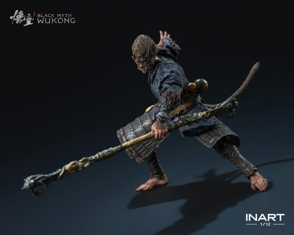 Black Myth: Wukong Action Figure 1/12 The Destined One in the Bronze Armor Set Deluxe Ver. 16 cm 12