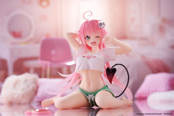 To Love-Ru Darkness PVC Statue Desktop Cute Figure Lala Roomwear Ver. 13 cm 10