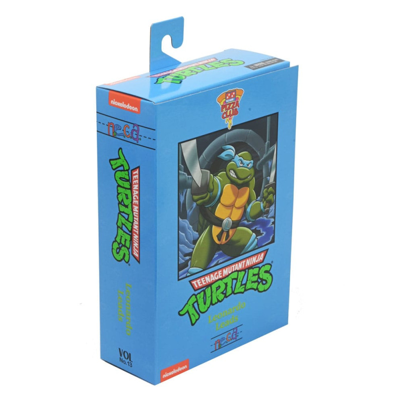 Teenage Mutant Ninja Turtles (1987 Cartoon) Action Figure Ultimate Leonardo (VHS) 18 cm 4