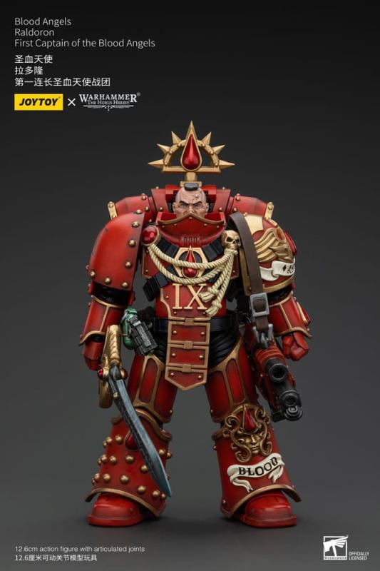 Warhammer The Horus Heresy Action Figure 1/18 Blood Angels Raldoron First Captain of the Blood Angel 7