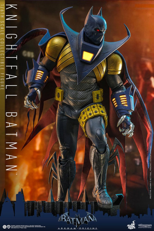 Batman: Arkham Origins Videogame Masterpiece Action Figure 1/6 Knightfall Batman 32 cm 12