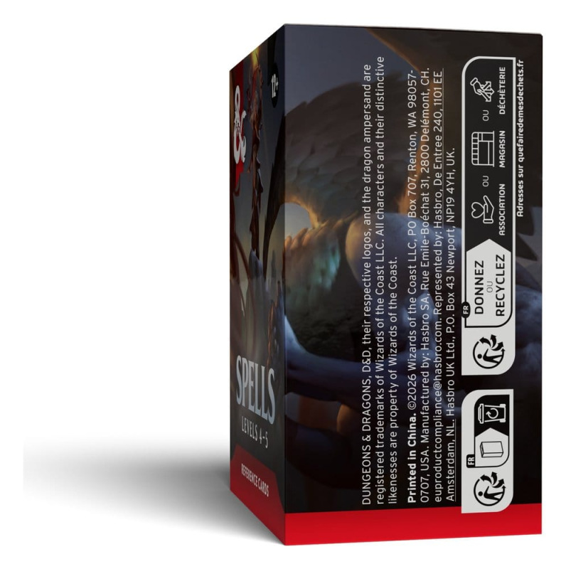 Dungeons & Dragons RPG Reference Cards: Spells (Levels 4-5) *English Version* 4