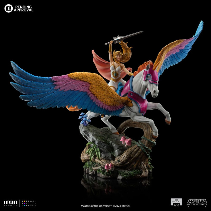 Masters of the Universe BDS Art Scale Statue 1/10 She-Ra and Swiftwind 42 cm 2