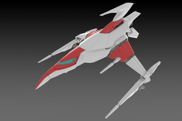 Dariusburst CS Core Plastic Kit 1/144 Legend Silver Hawk 3F-1B Space Fighter 14 cm 1