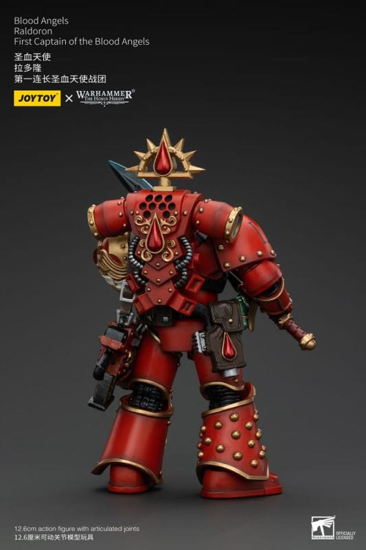 Warhammer The Horus Heresy Action Figure 1/18 Blood Angels Raldoron First Captain of the Blood Angel 9