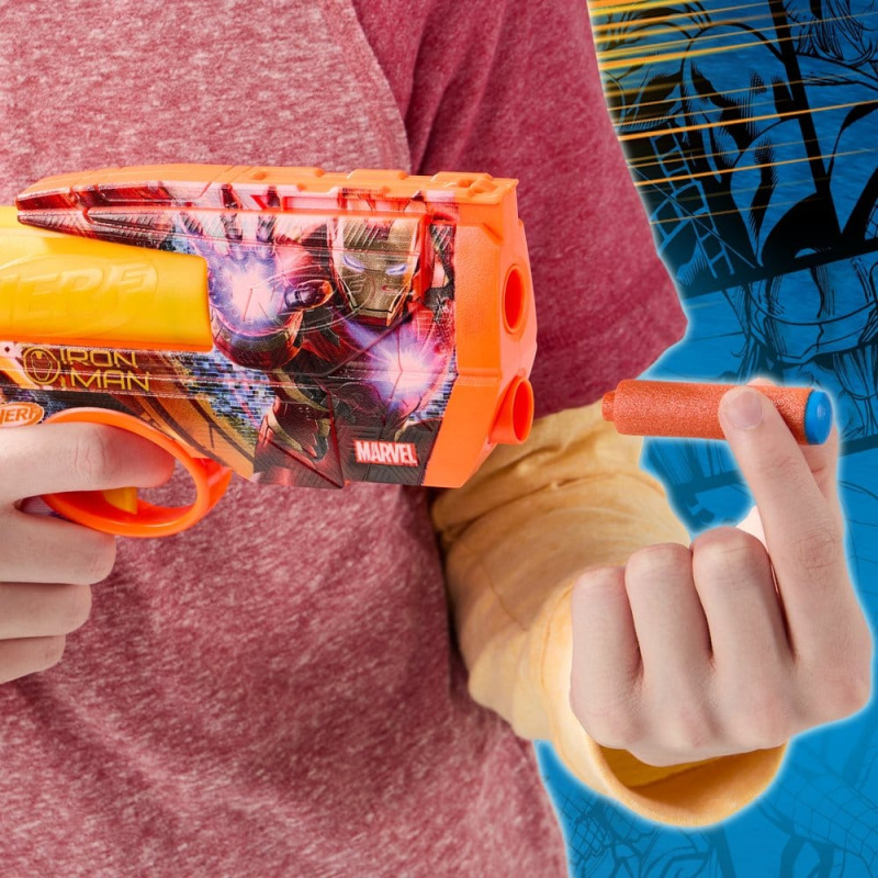 Marvel NERF Dart Blaster Iron Man 9