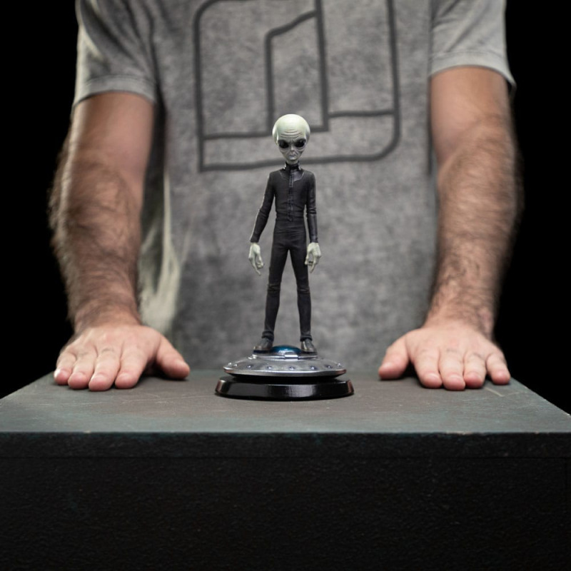 I want to Believe Art Scale Statue 1/10 Alien Grey 21 cm 12