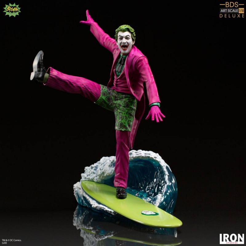 Batman 1966: The Joker - Deluxe BDS Art Scale Statue 1/10 - Iron Studios