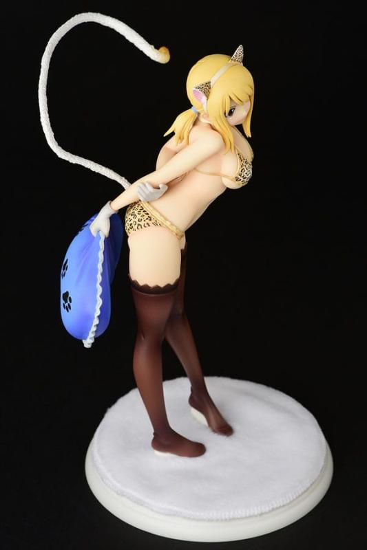 Fairy Tail Statue 1/6 Lucy Heartfilia - Leopard print CAT Gravure_Style 25 cm 4