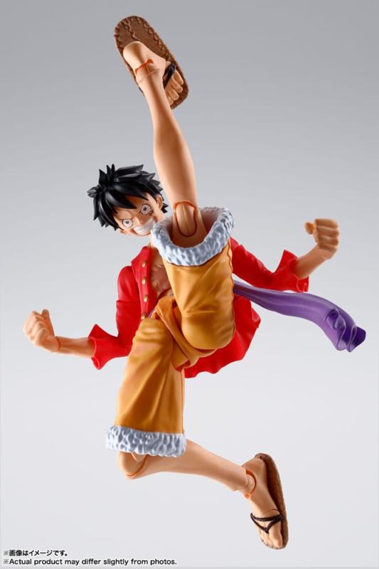 One Piece S.H. Figuarts Action Figure Monkey D. Luffy (The Raid on Onigashima) 14 cm