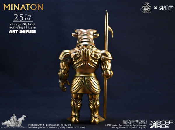 Ray Harryhausen Soft Vinyl Statue Minaton Vintage-Style 25 cm 4